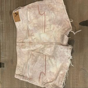 American Eagle Tye-dye shorts pink